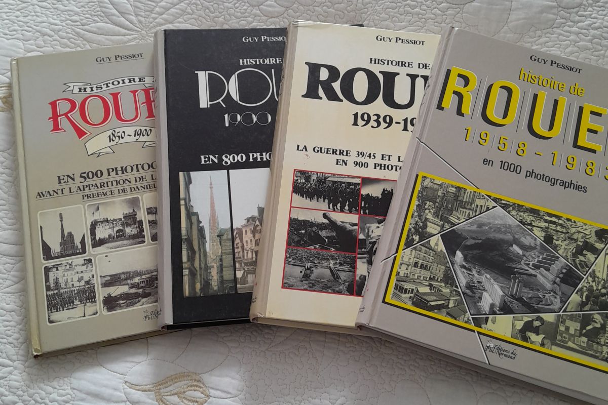 Vends  collection  Guy Pernoult Histoire de Rouen