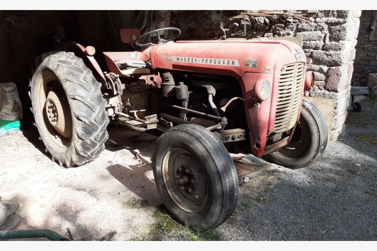 Tracteur Massey Ferguson 1958