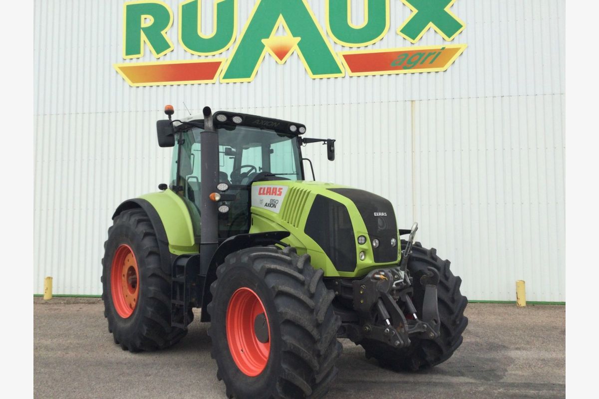 Tracteur Claas Axion 850 Hexa