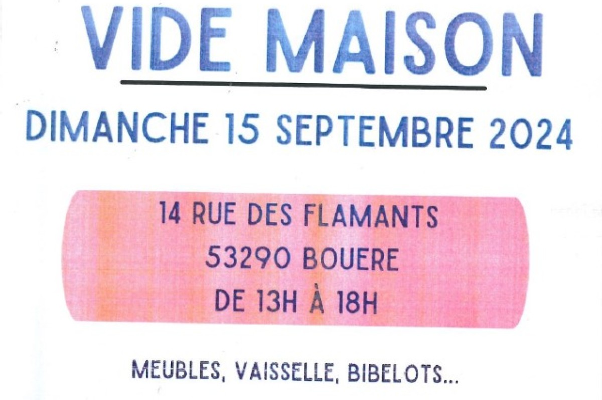 VIDE MAISON