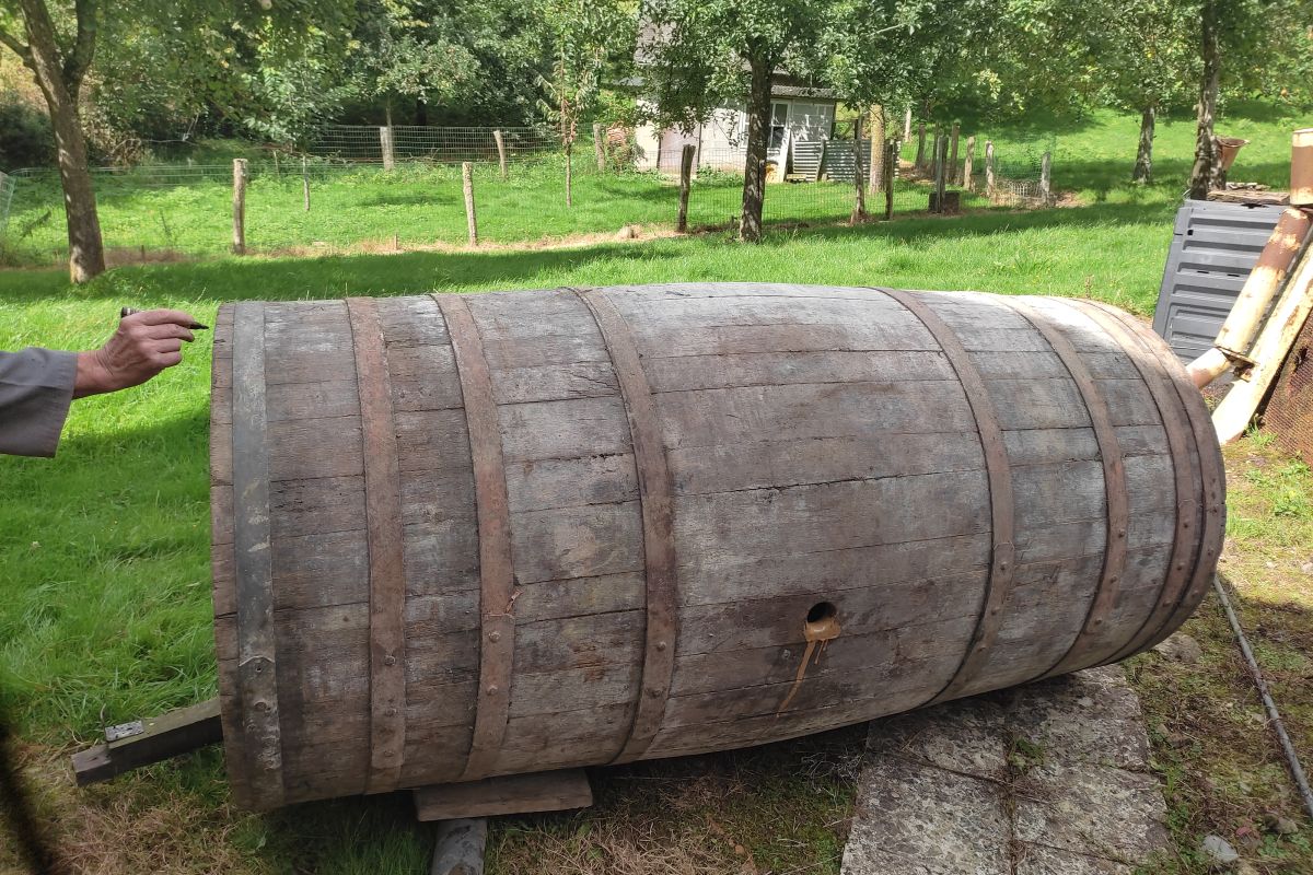 Tonneau en bois