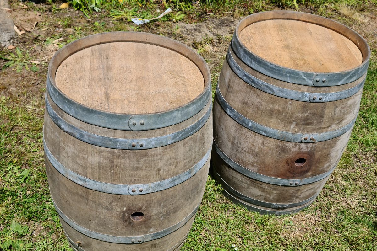 2 barriques 220 litres