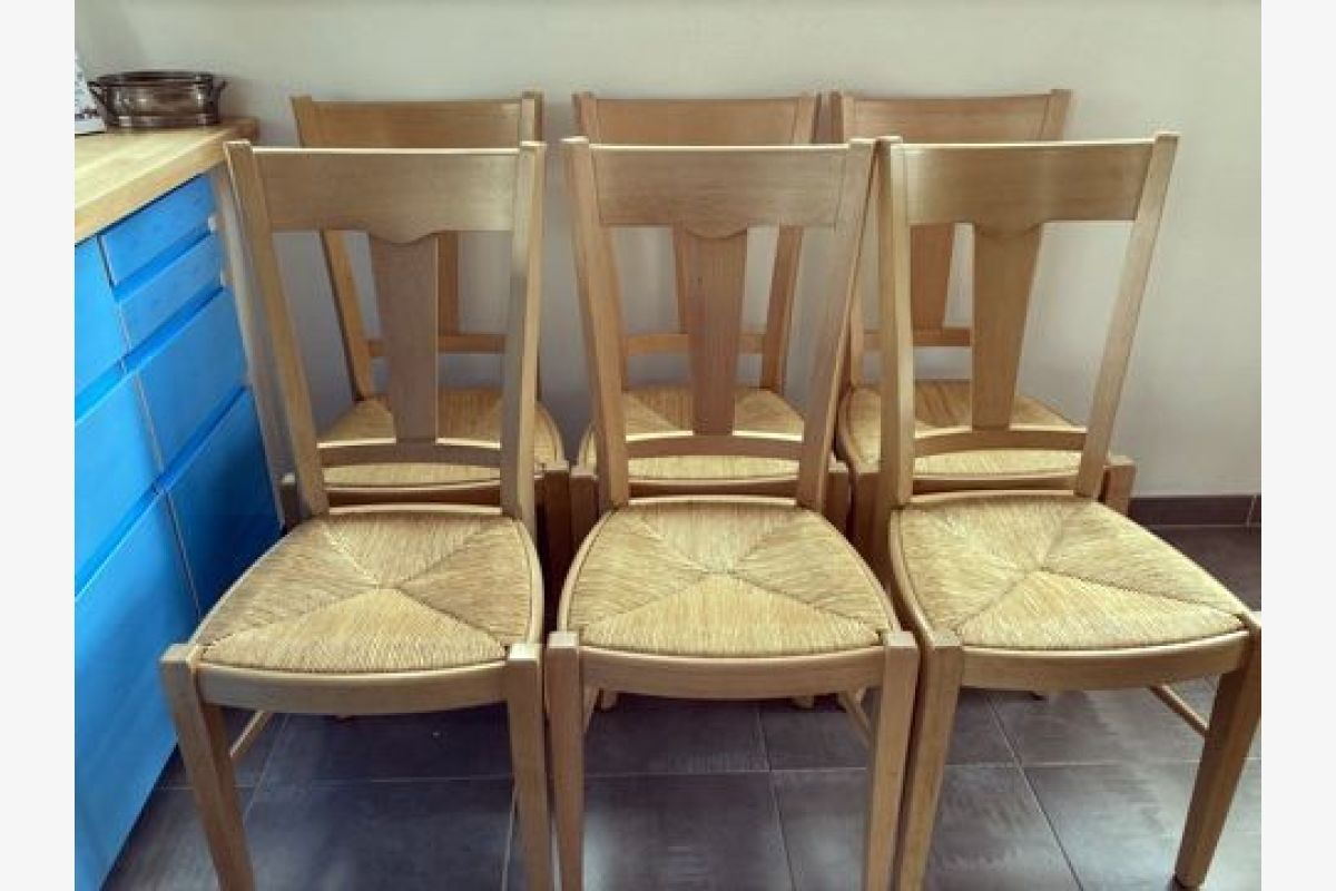 Lot de 6 chaises