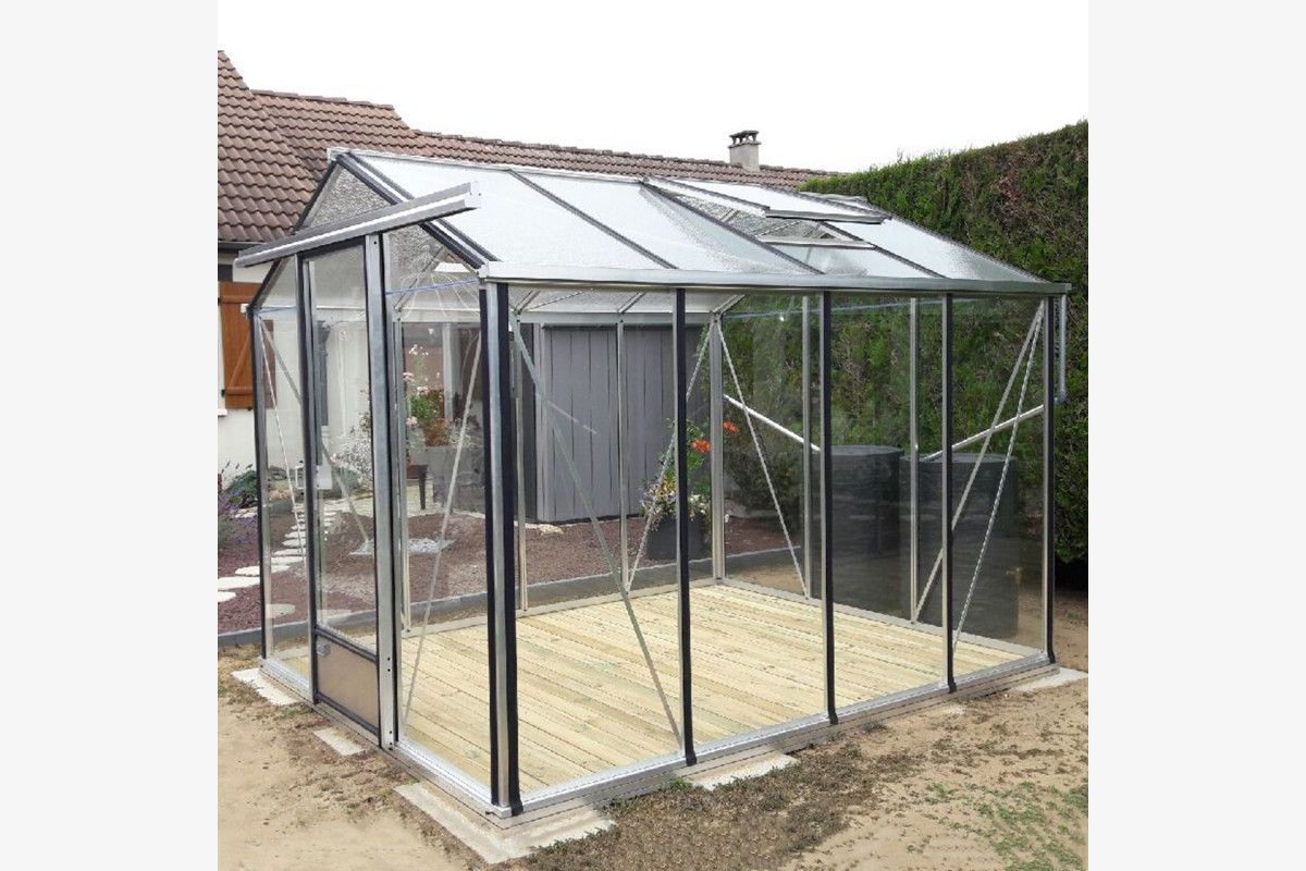 Serre alumnium