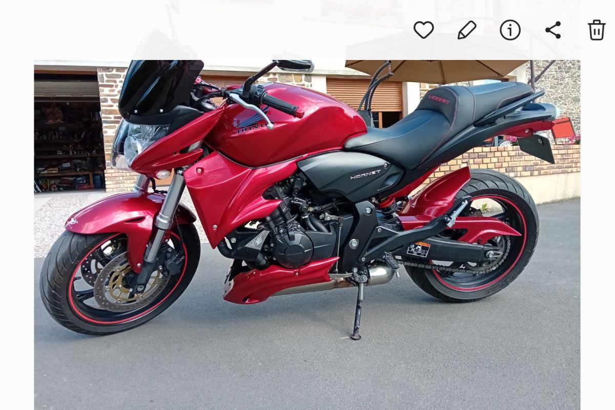 Av CB 600 F Hornet PERMIS A