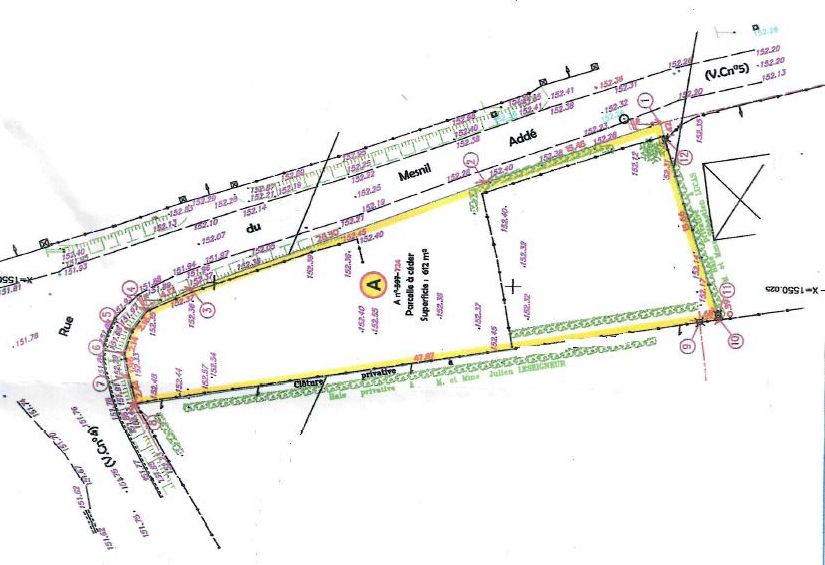 à 6 km de Yerville, à vendre terrain constructible, surface