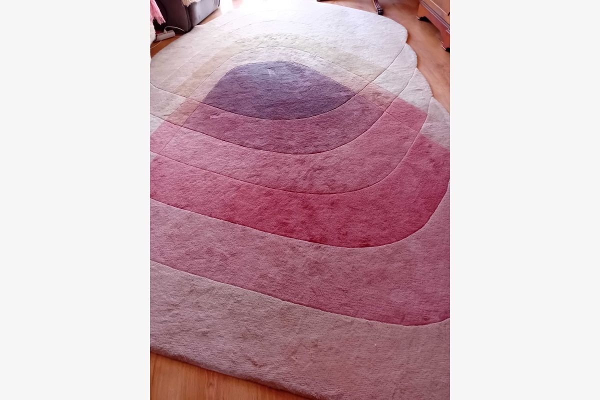 Tapis pur laine Roche Bobois
