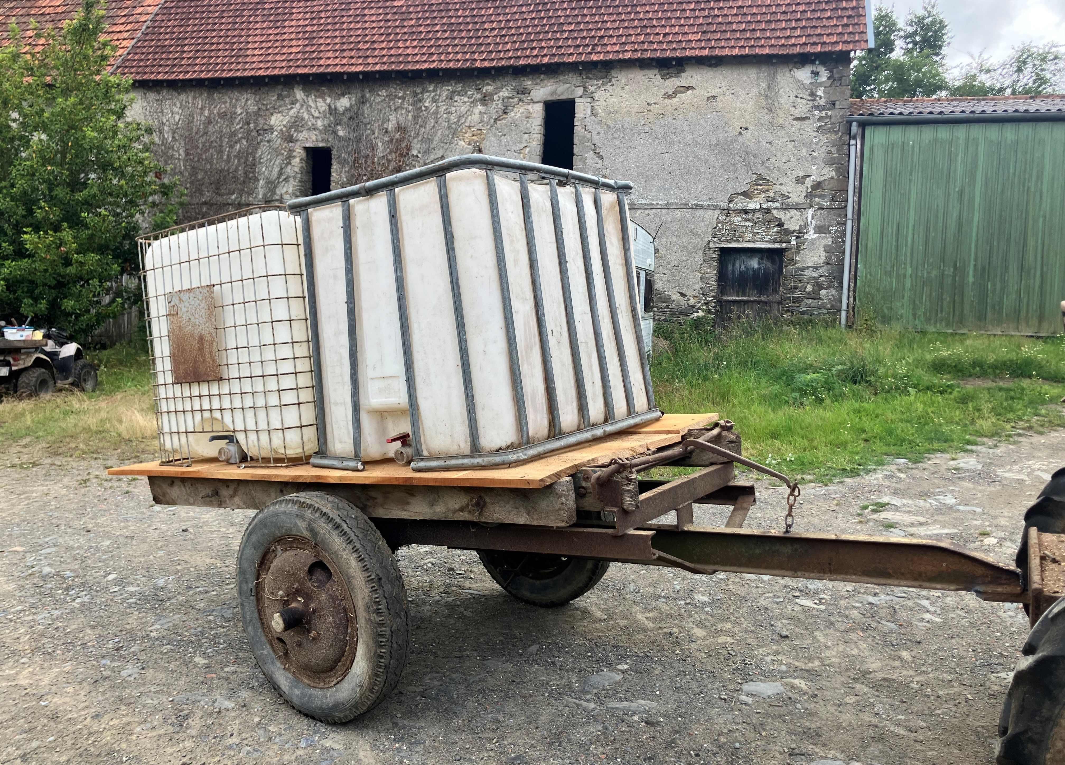 Petite remorque tracteur