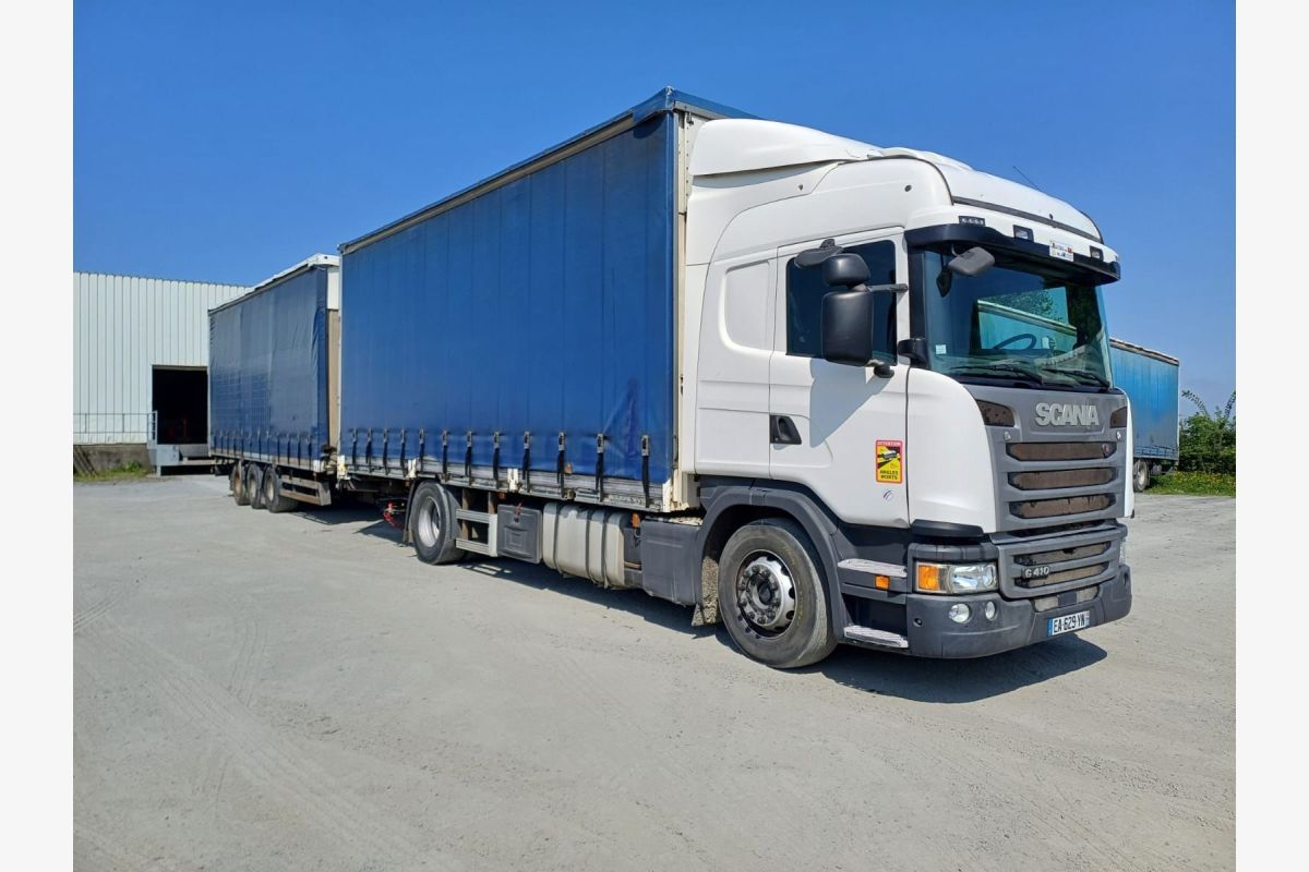 Camion remorque Scania