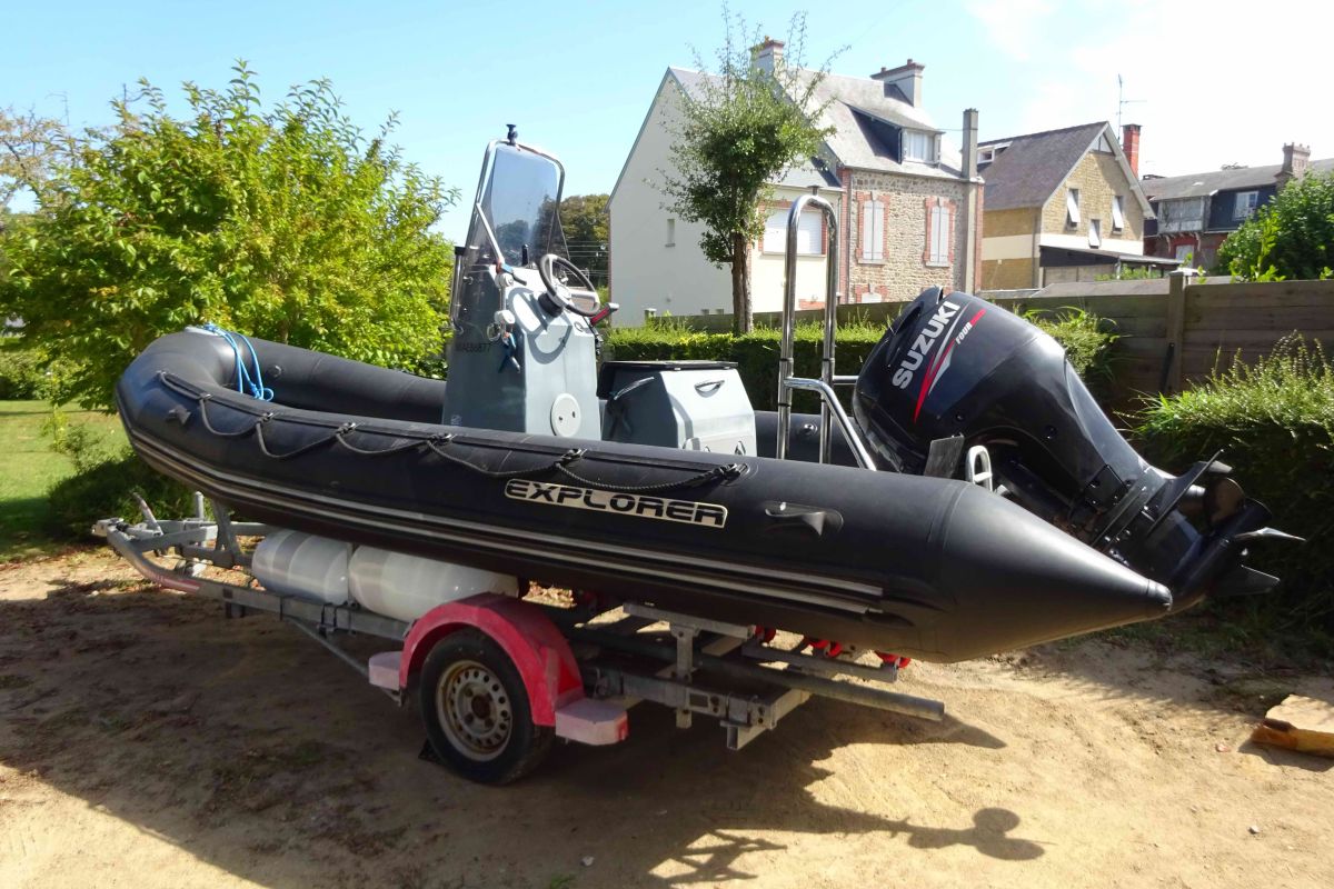 BOMBARD 550 Explorer + remorque