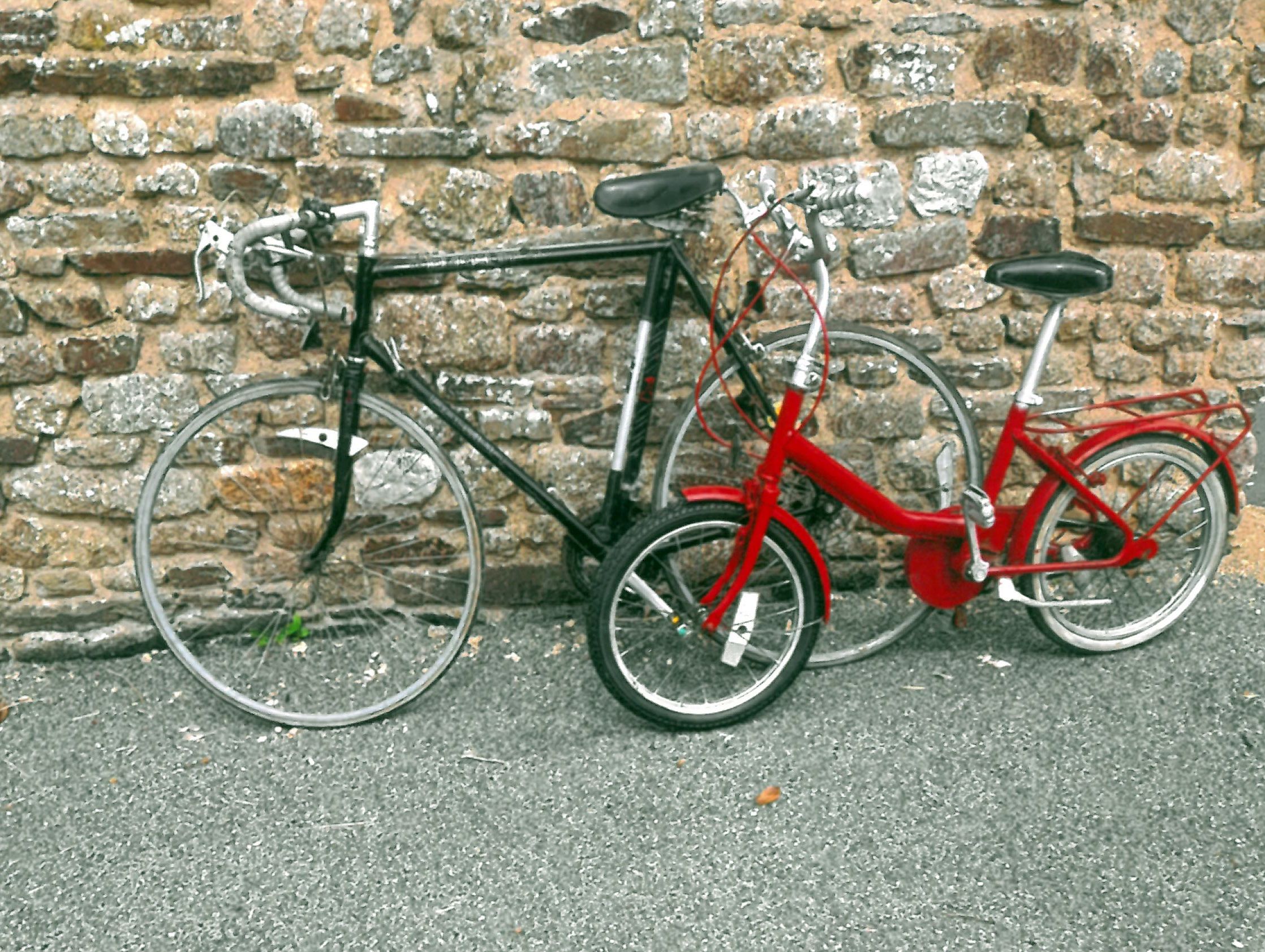 Un vélo de course 