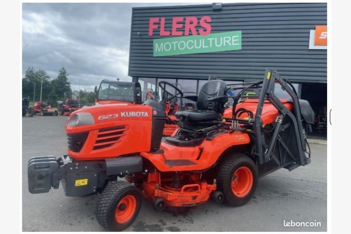 Tracteur tondeuse Kubota G23HD