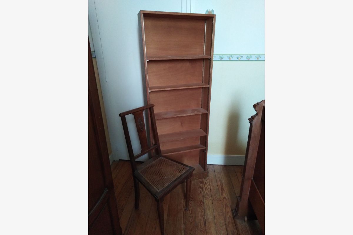 Bibliothèque en bois