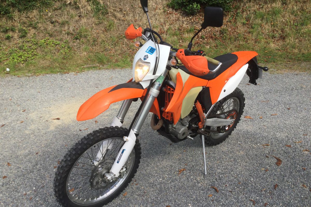 Moto KTM EXC-f enduro 250 