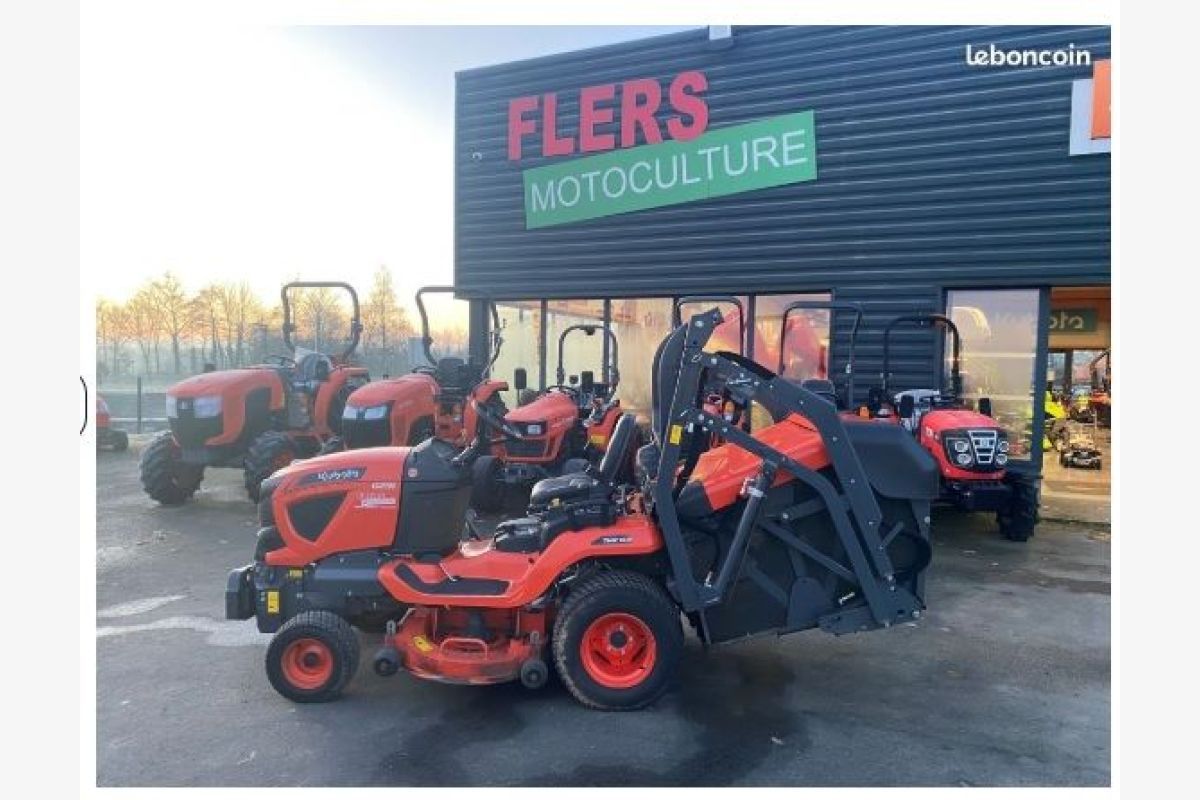 Tracteur tondeuse Kubota G231HD