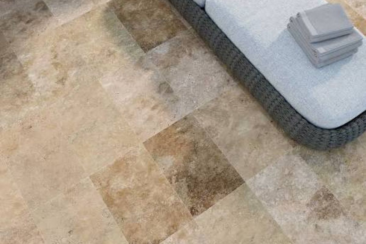 Photo 3 Carrelage imitation travertin 
