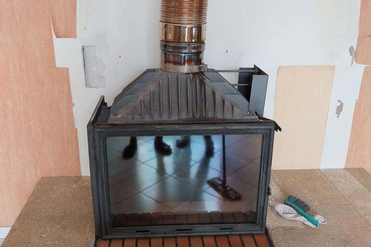 Insert pour cheminée