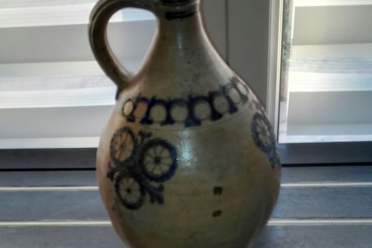 Cruche en grès à eau de vie 