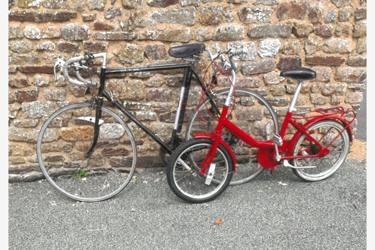Un vélo de course