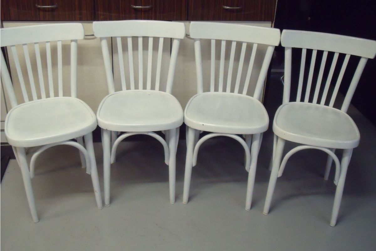 Lot de 4 chaises de bistrot