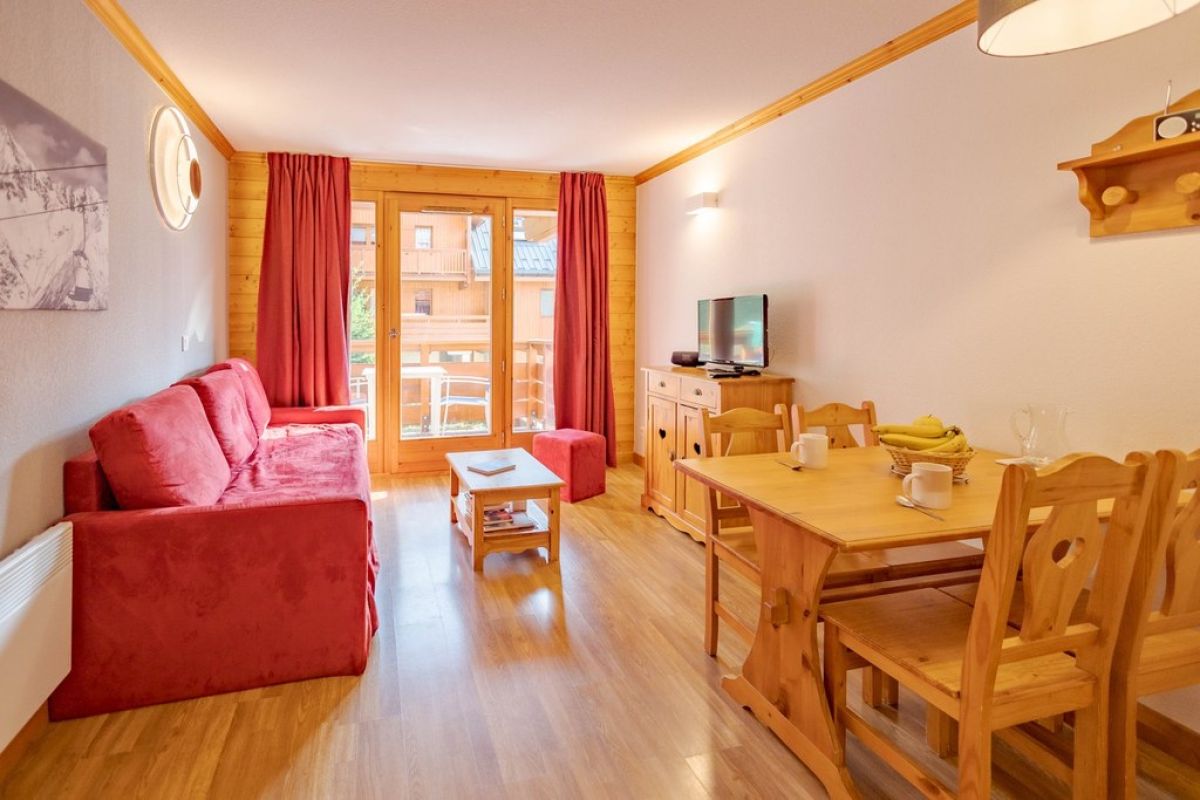 F2 à la montagne Valloire au pied des pistes (location à la semaine)