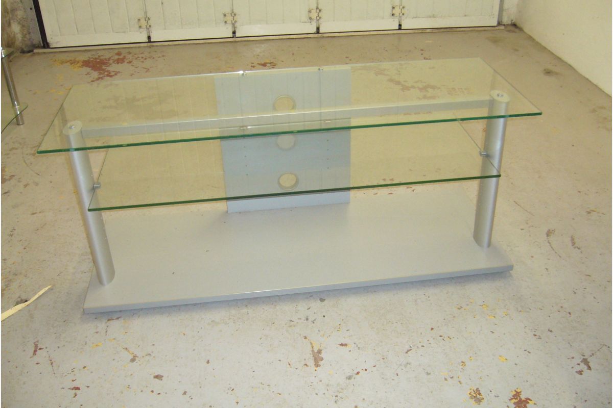 Table basse en verre