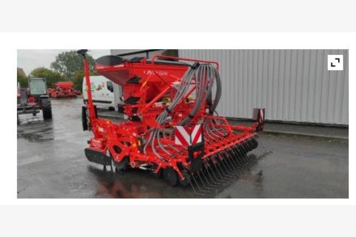 Combiné de semis herse + semoir