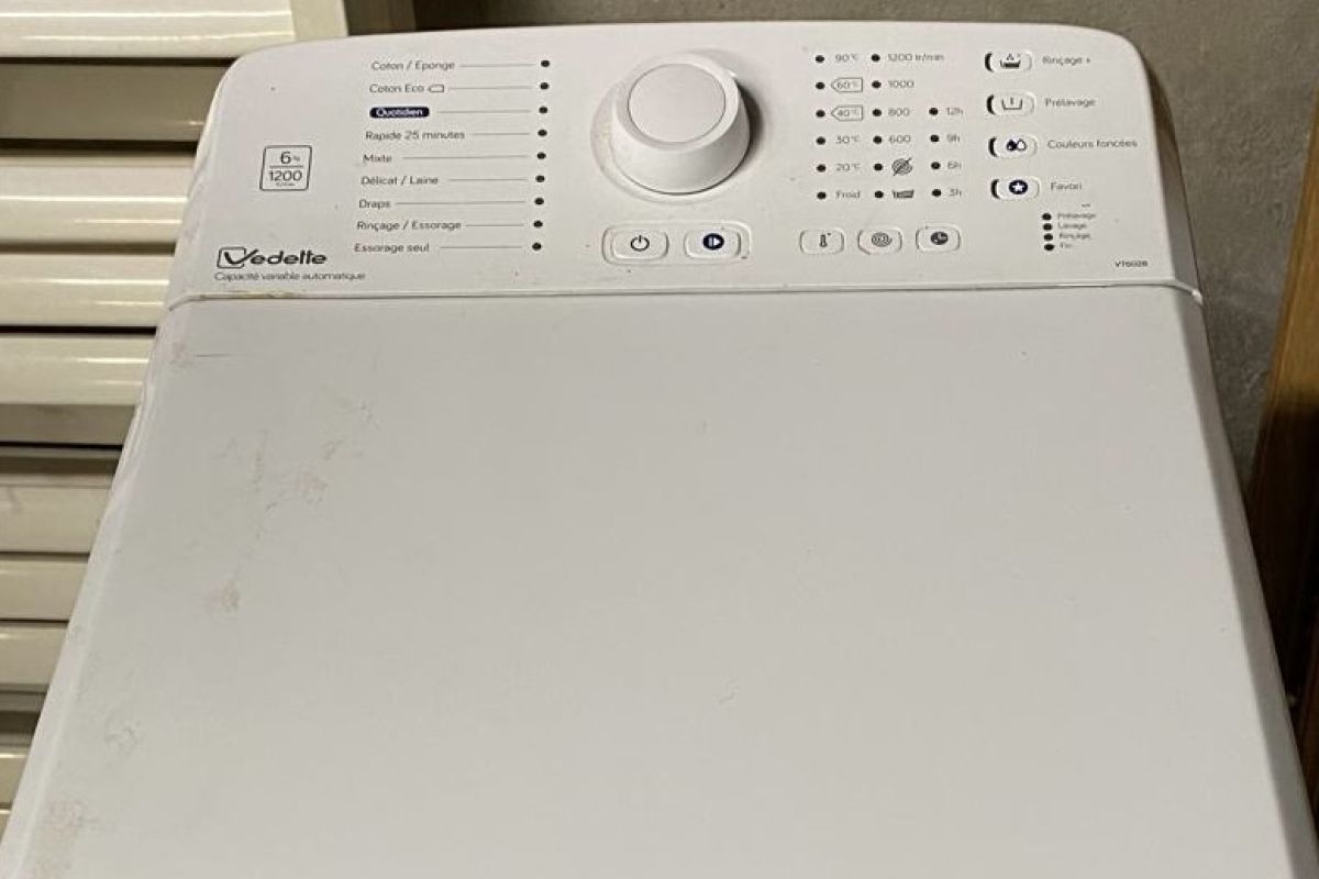 Lave linge Vedette