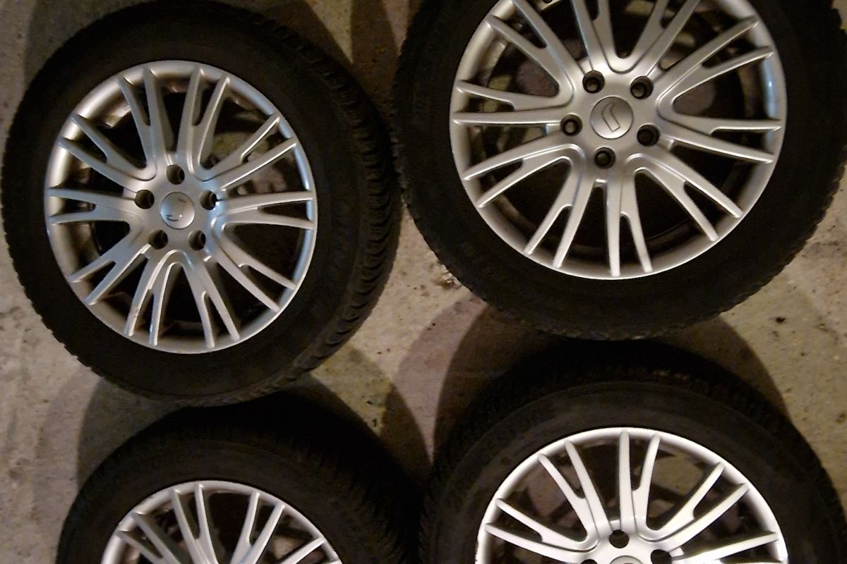 Jantes alu équipées pneus neige