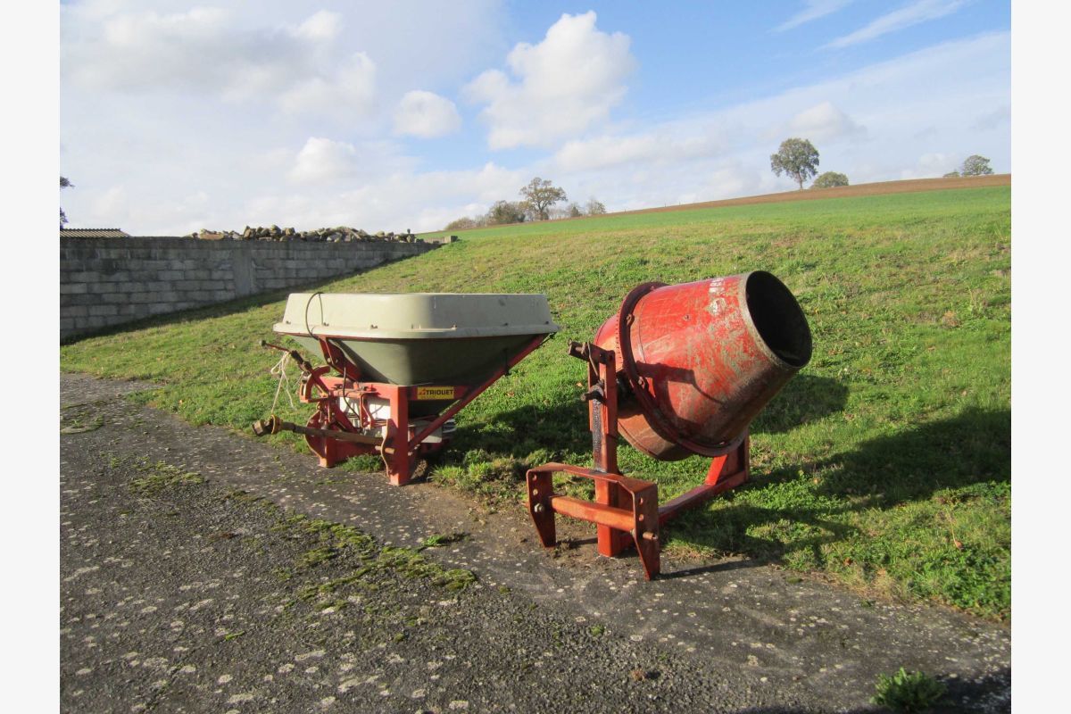 Bétonnière portée