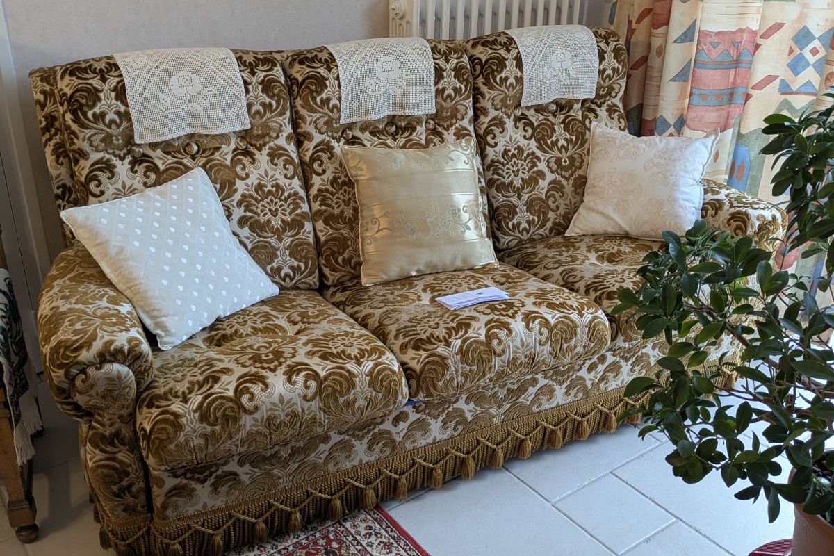 Salon velours de Genes