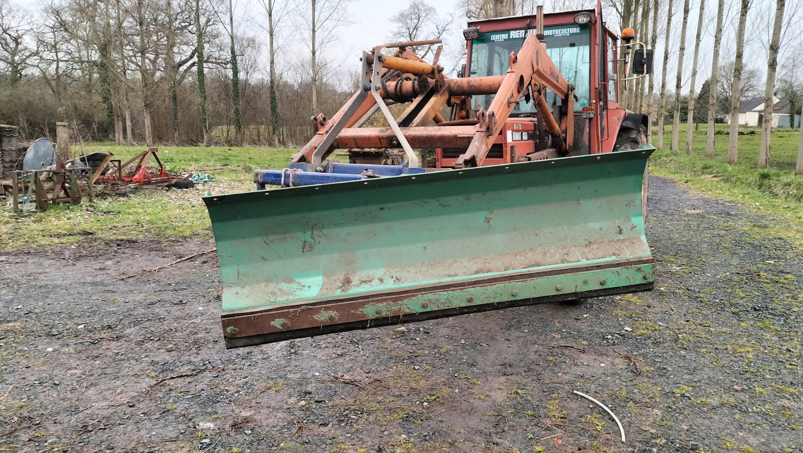 Lame rabot niveleuse