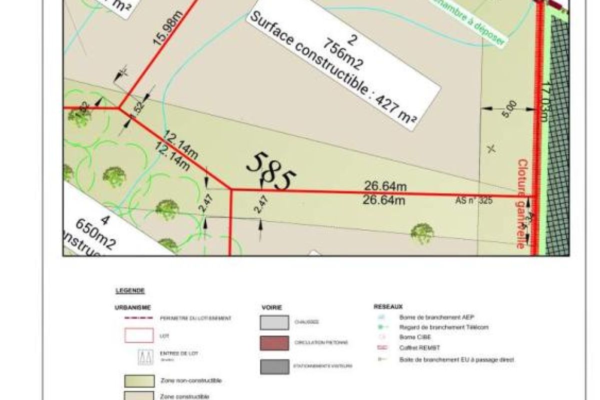 Photo 2 Terrain à bâtir