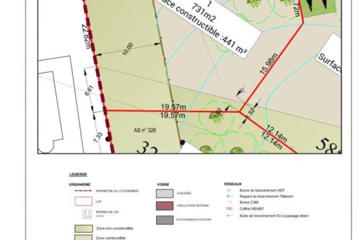 Photo 2 Terrain à bâtir