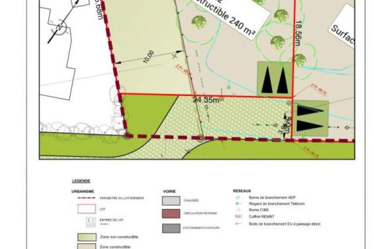 Photo 3 Terrain à bâtir