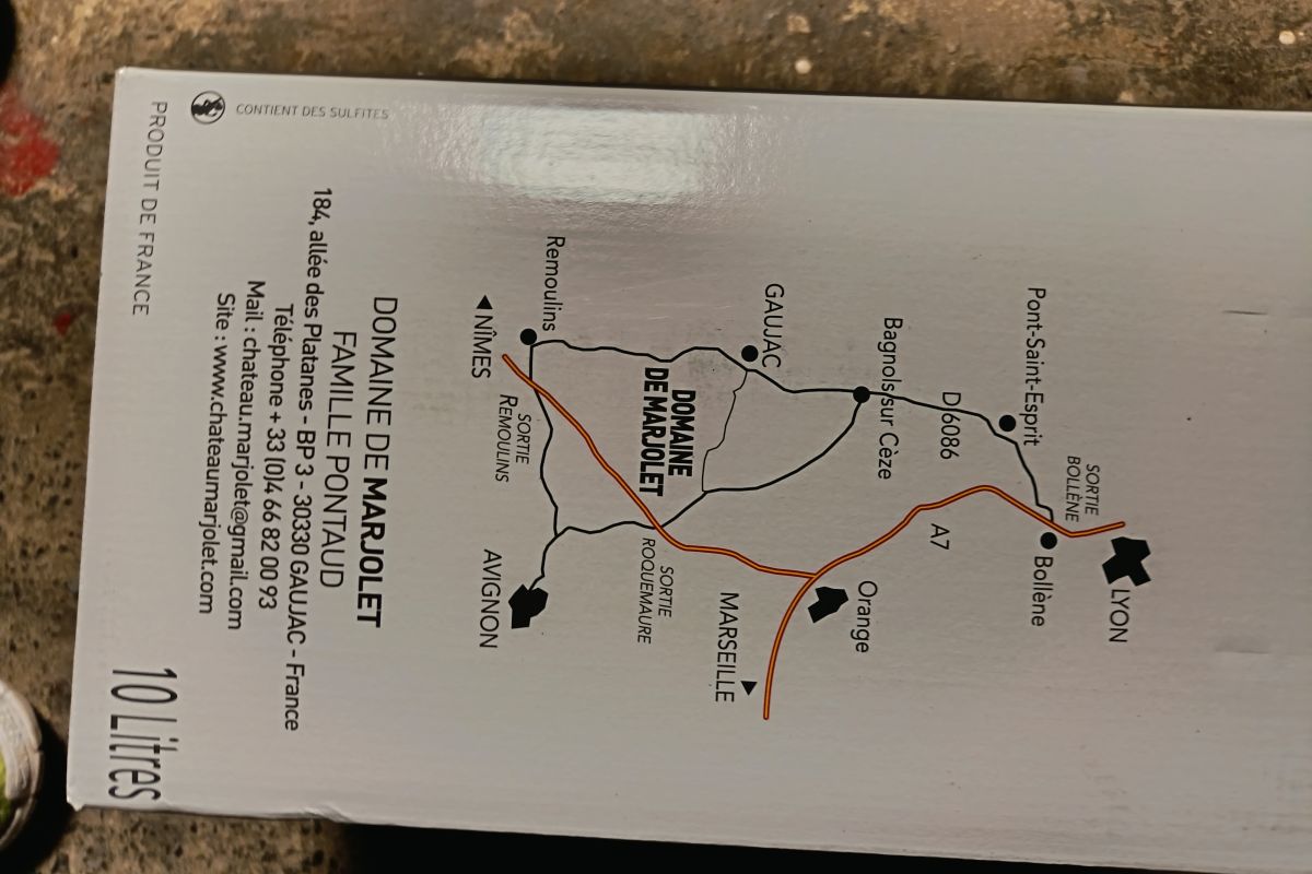 Photo 2 Cubis de 10 litres de côte du Rhône