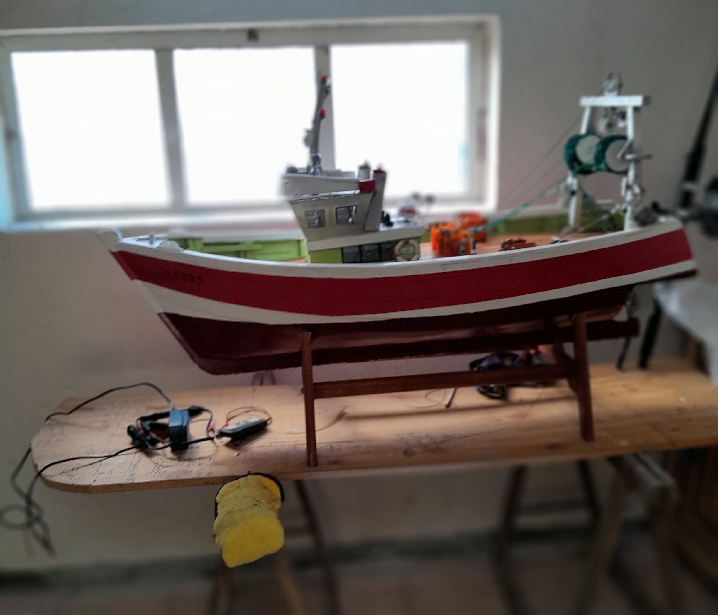 Photo 2 Maquette de chalutier