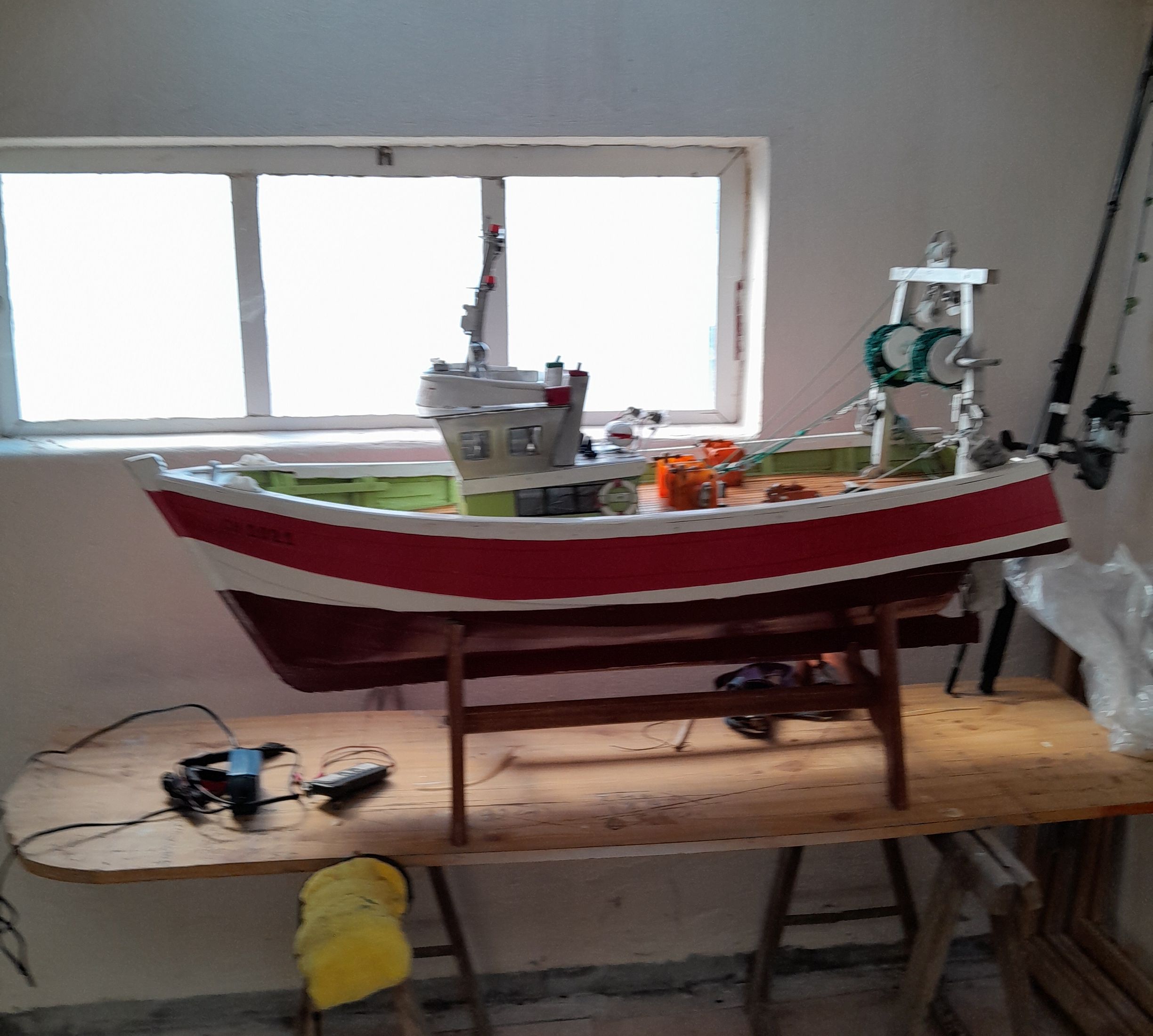 Maquette de chalutier