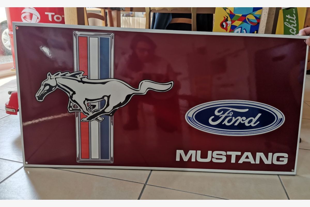 3 plaques émaillées