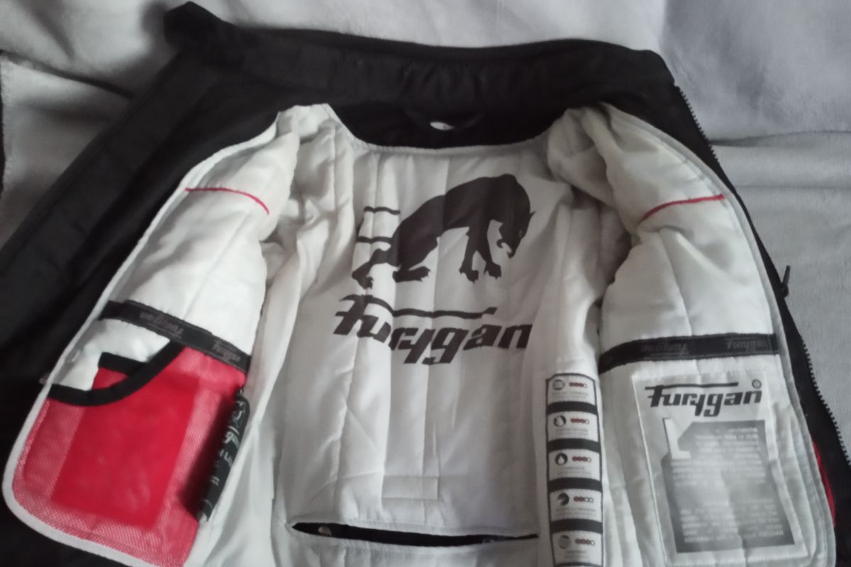 Photo 2 Blouson moto homme furygan et gants 