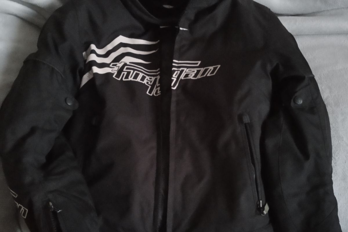 Blouson moto homme furygan et gants 
