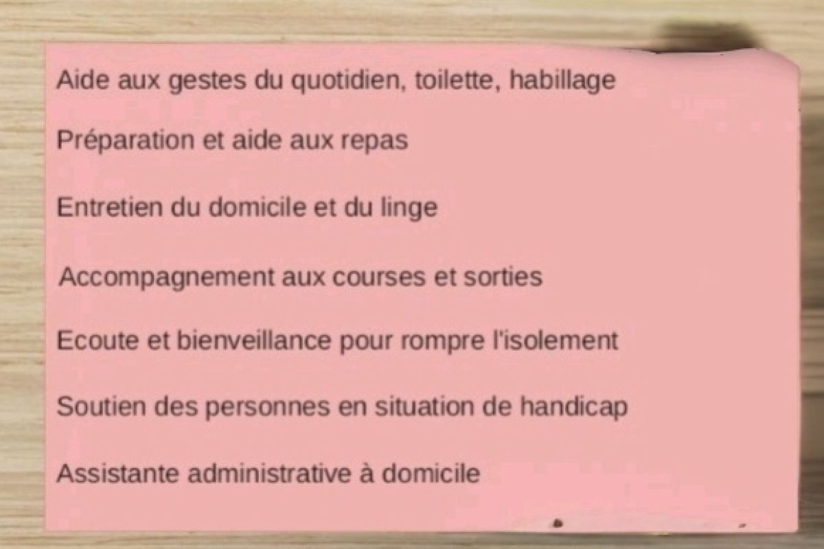 Photo 2 aide à domicile