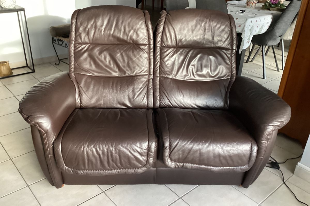 Photo 2 Salon en cuir