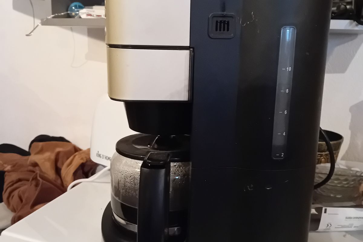 Machine a café programable avec filtre et broyeur intégrée 10 tasses