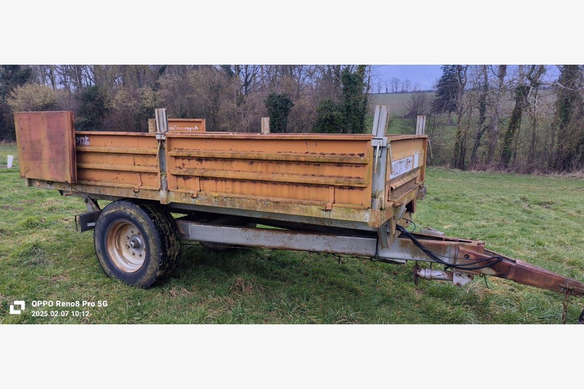 Remorque benne Brimont