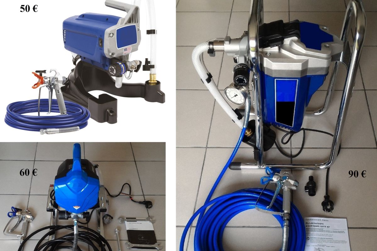 Location station de peinture airless haute pression