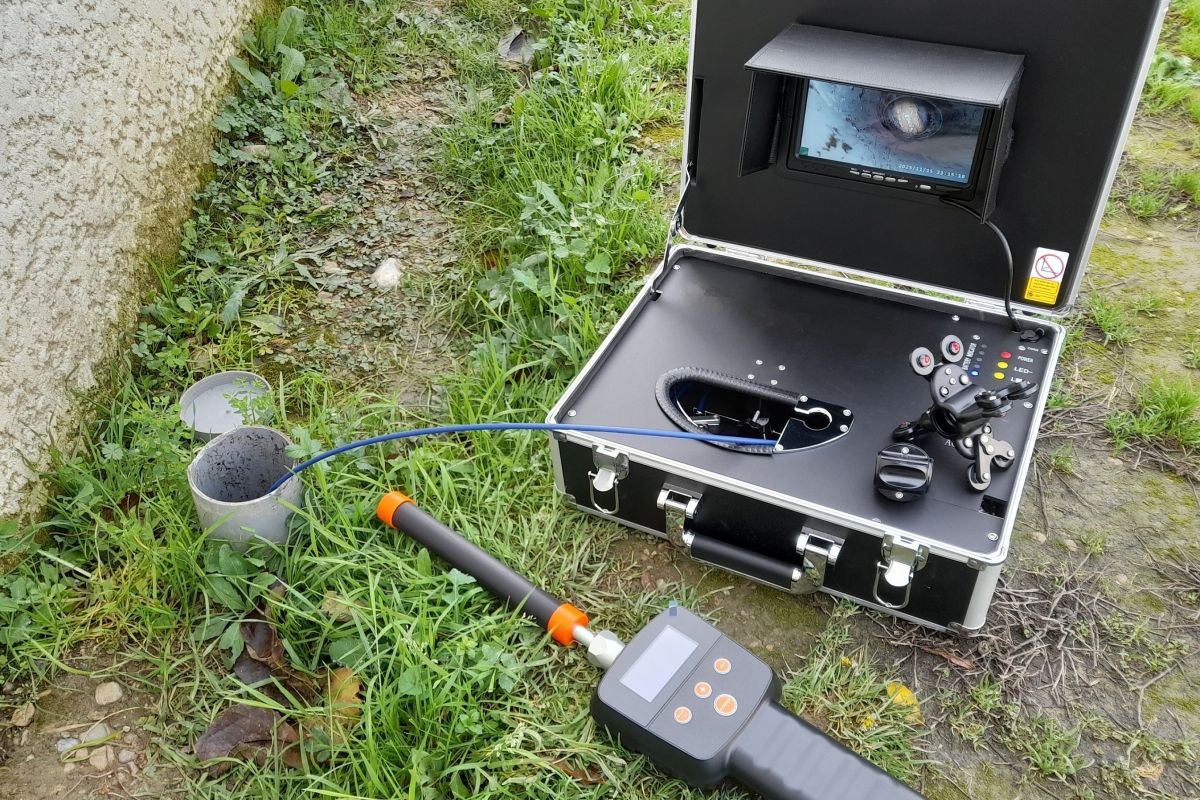 Photo 2 Location caméra d'inspection de canalisation Pro avec détecteur localisateur