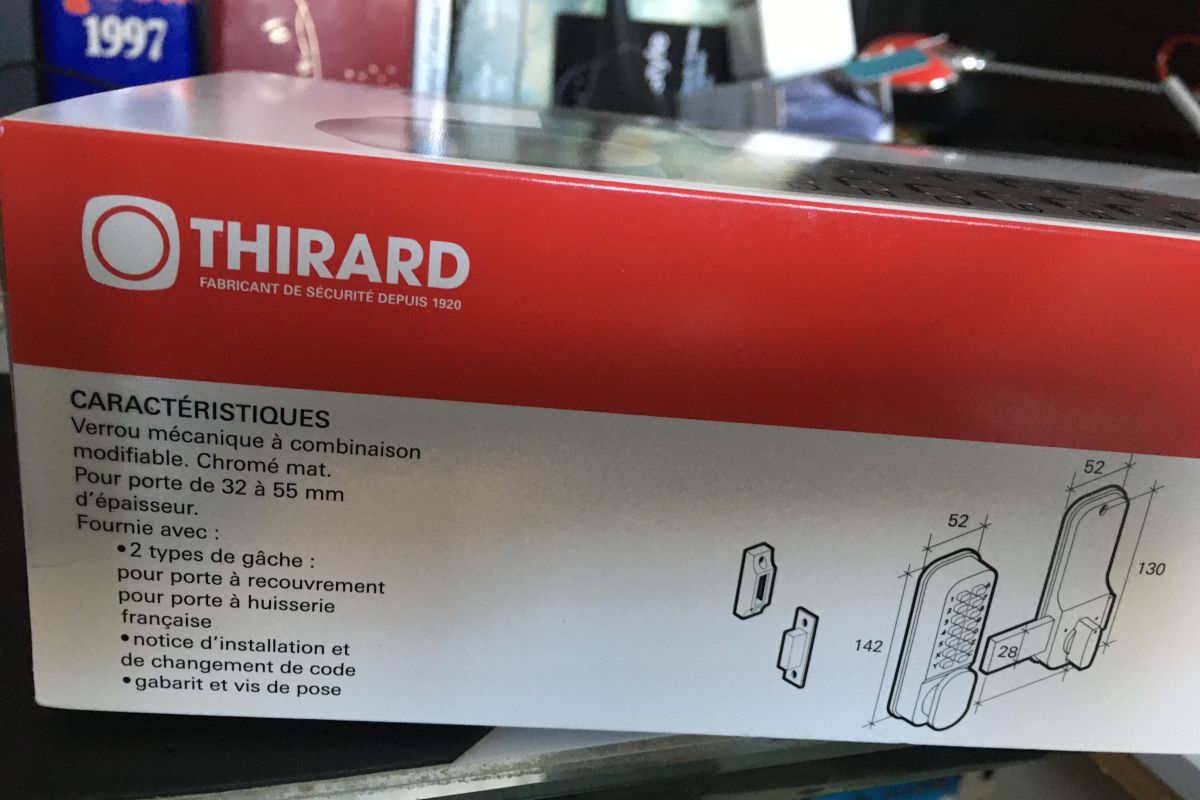 Photo 2 Securité serrure à combinaison