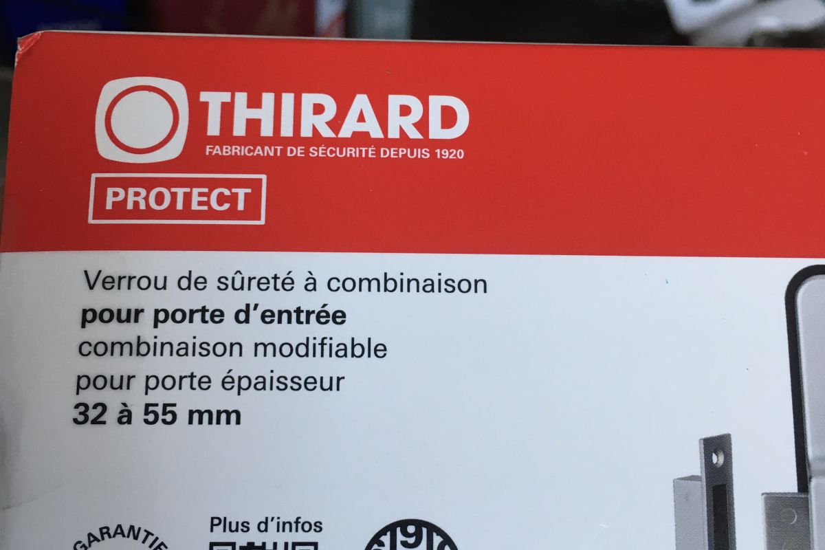 Photo 3 Securité serrure à combinaison