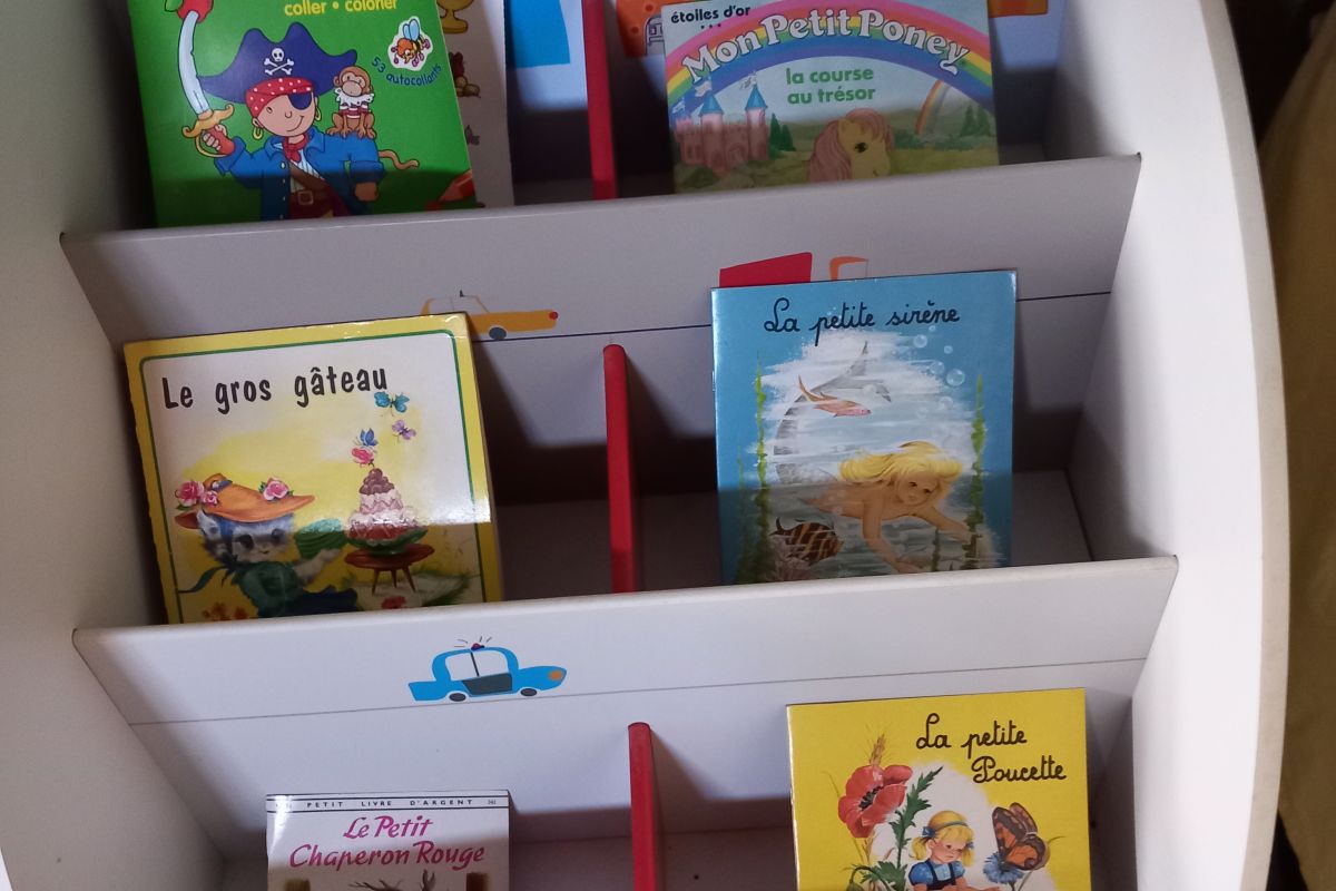 Meuble pour ranger les livres